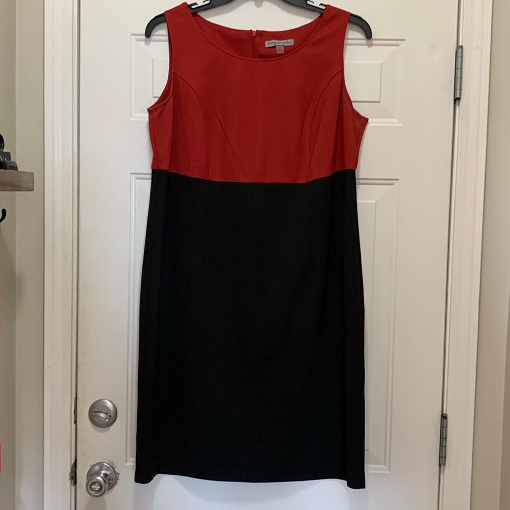 Danny & Nicole size 16W color block dress